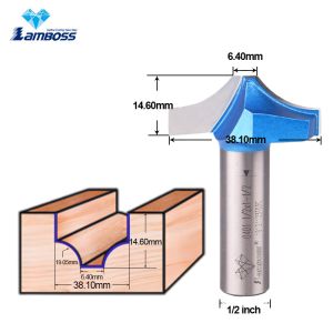 Lamboss Open End Engraving Router Carving Bits For Woodworking Engraving Milling
