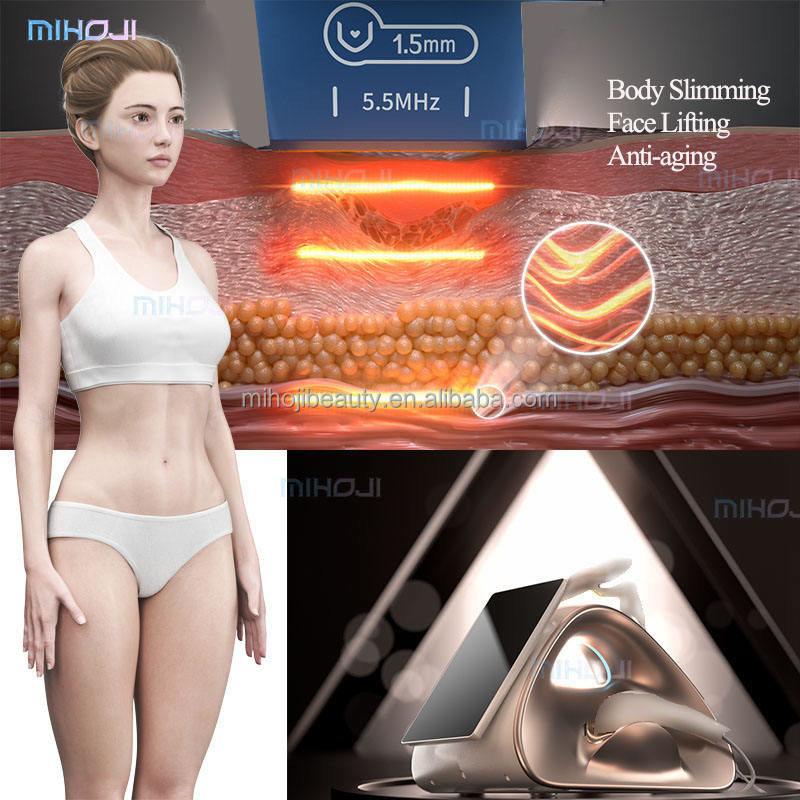 Professional Hifu Beauty Machine 12D Anti Aging Ultrasonic Facial beauty