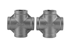  4 Way Steel Pipe Cross SS Socket Weld Fittings Manufactures