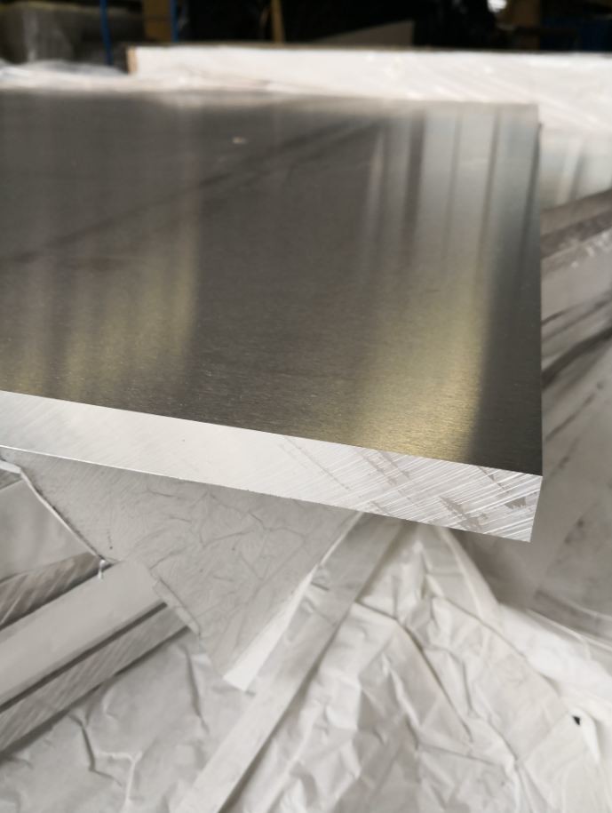 33.86mm Thickness 6005 Aluminum Sheet Plate Applied On Tranportation Vehicle