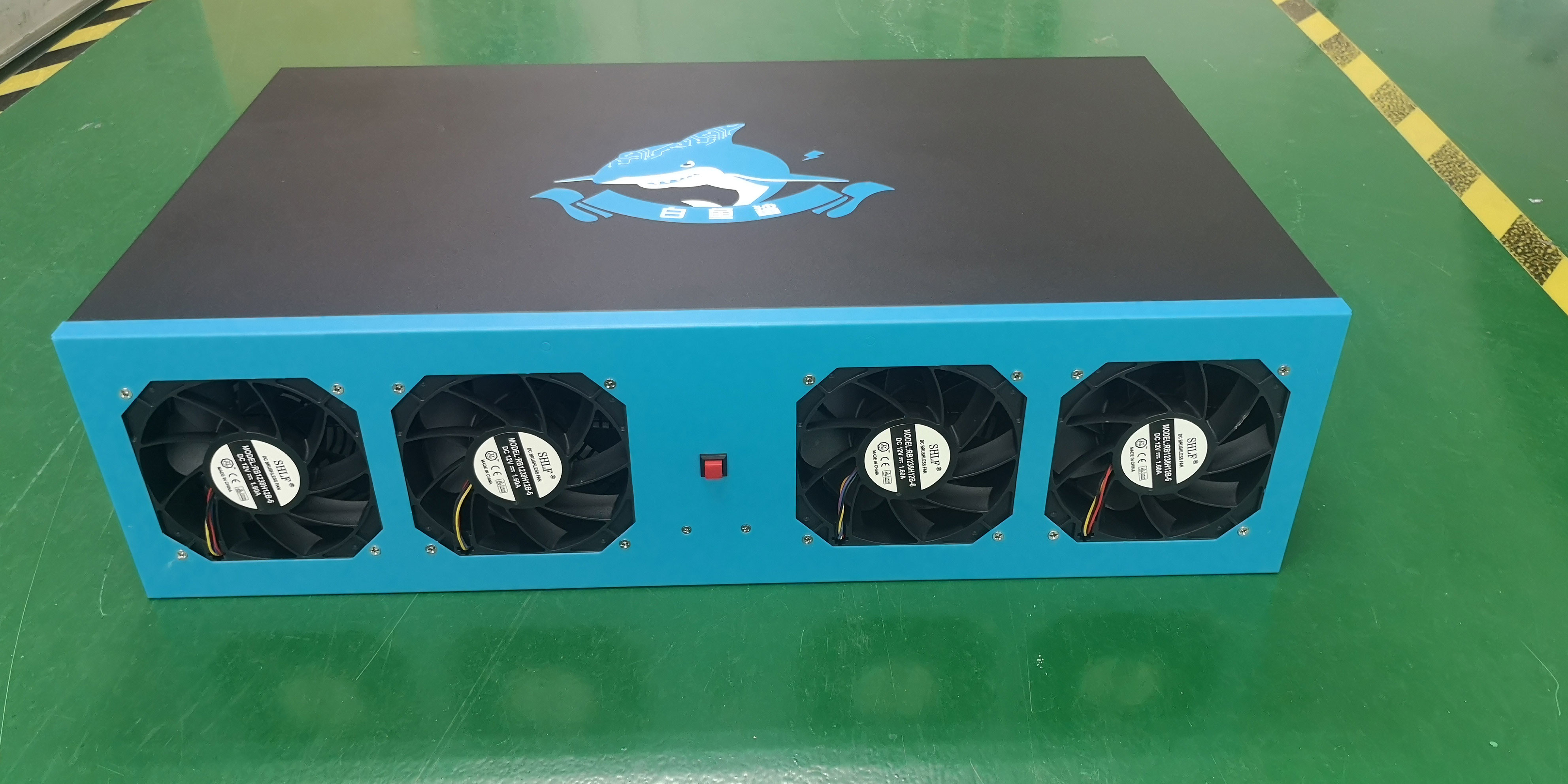 8 Card RX580 8G Graphics Card ETH Miner Power 64G 128G 2000W Power Supply