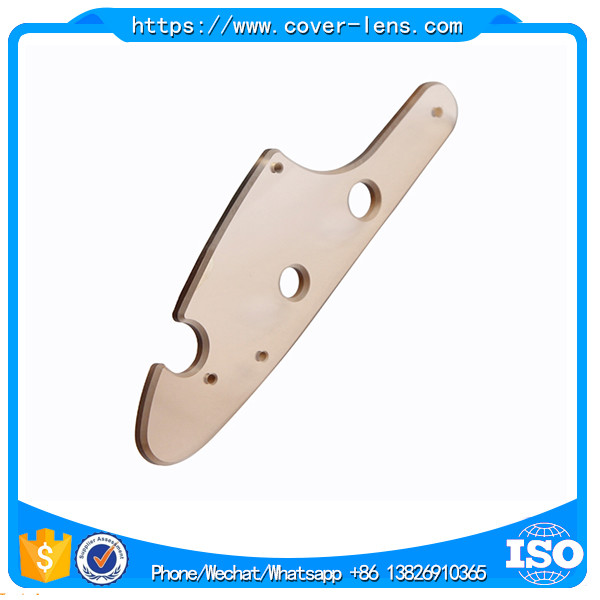 Manufacturer offering 2.5mm thickness tempered glass panel with holes cut