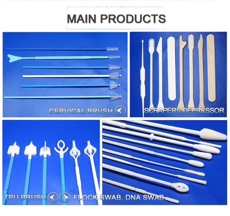 OEM Sterile Oropharyngeal Disposable Sampling Swab