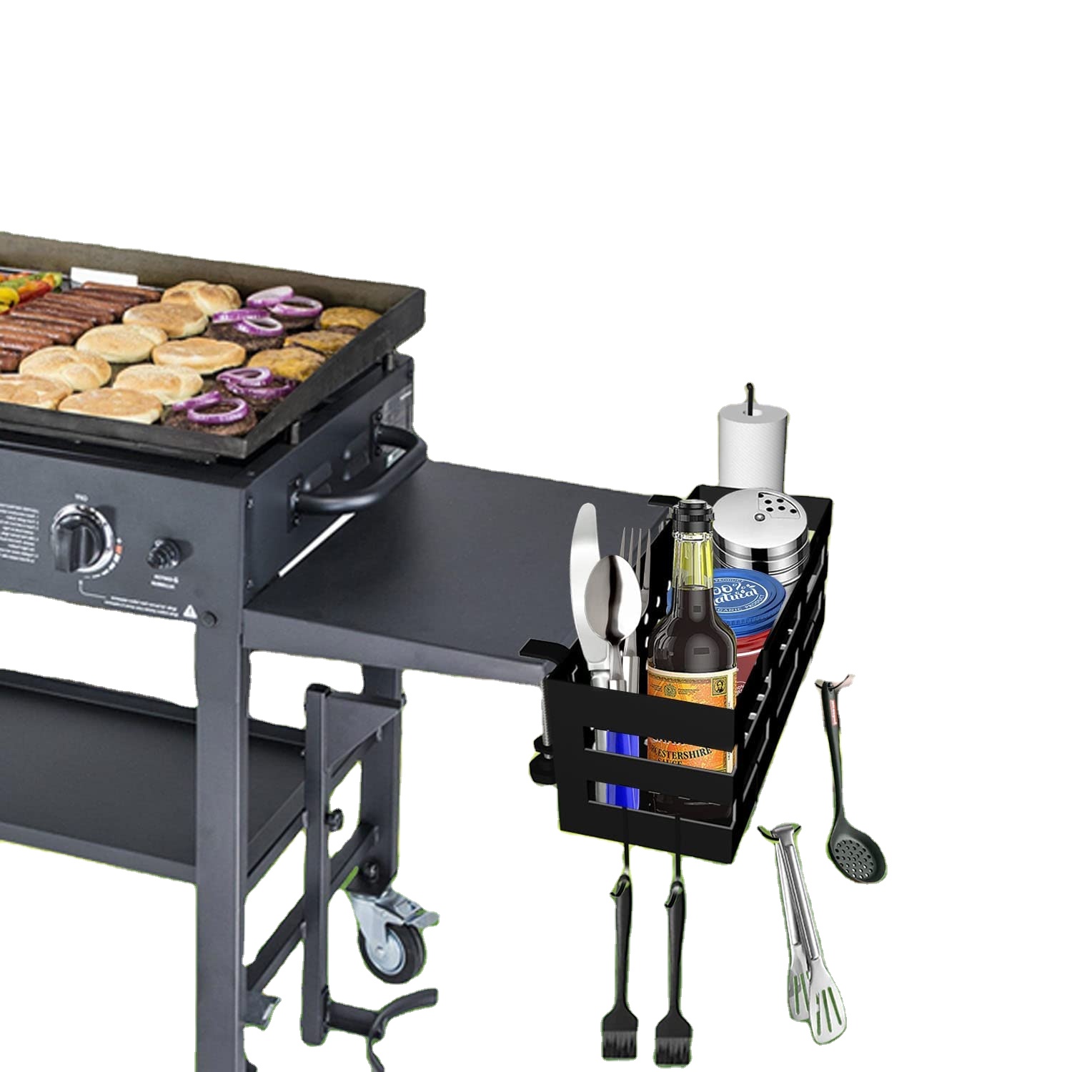 Thickness 1mm 2mm Blackstone BBQ Accessories Storage Box for Griddles and Grills