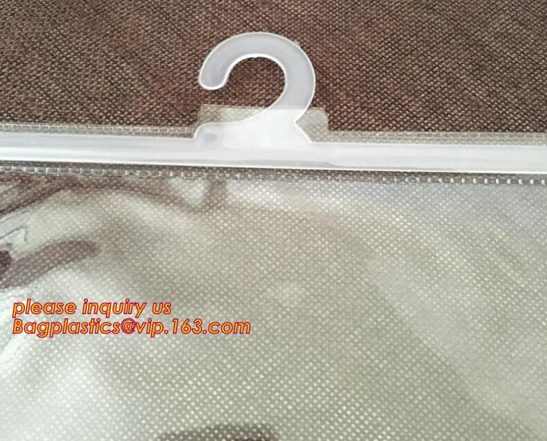 hanger bag with zip lock on the top,Frosted Zip lockk bag EVA PVC hanger bag for clothes, EVA frost drawstring bag, Froste