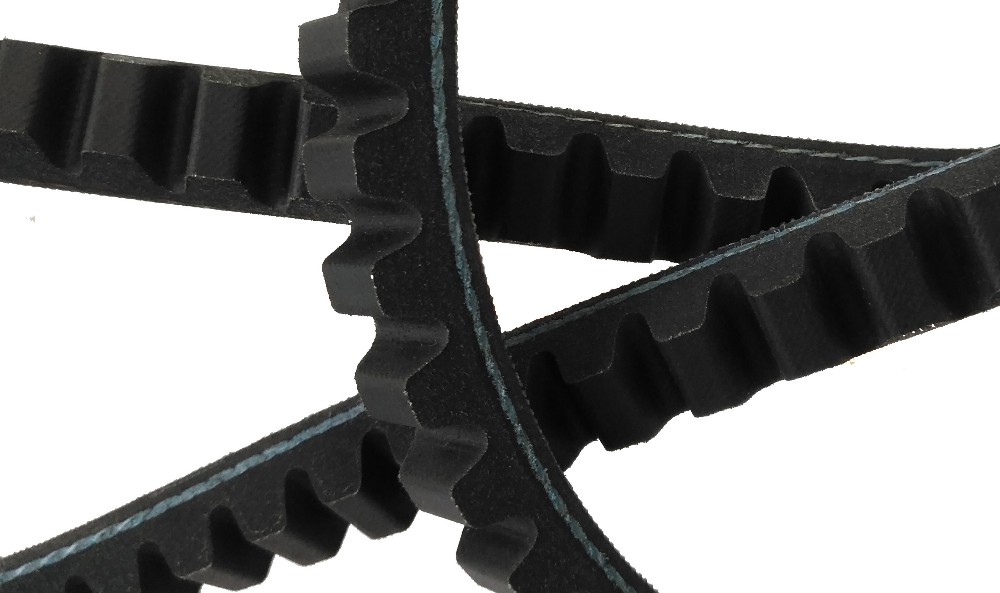 Temperature Range -50C to 120C Auto Fan Rubber Raw Edge Cogged Belt ISO1813 Static Conductive