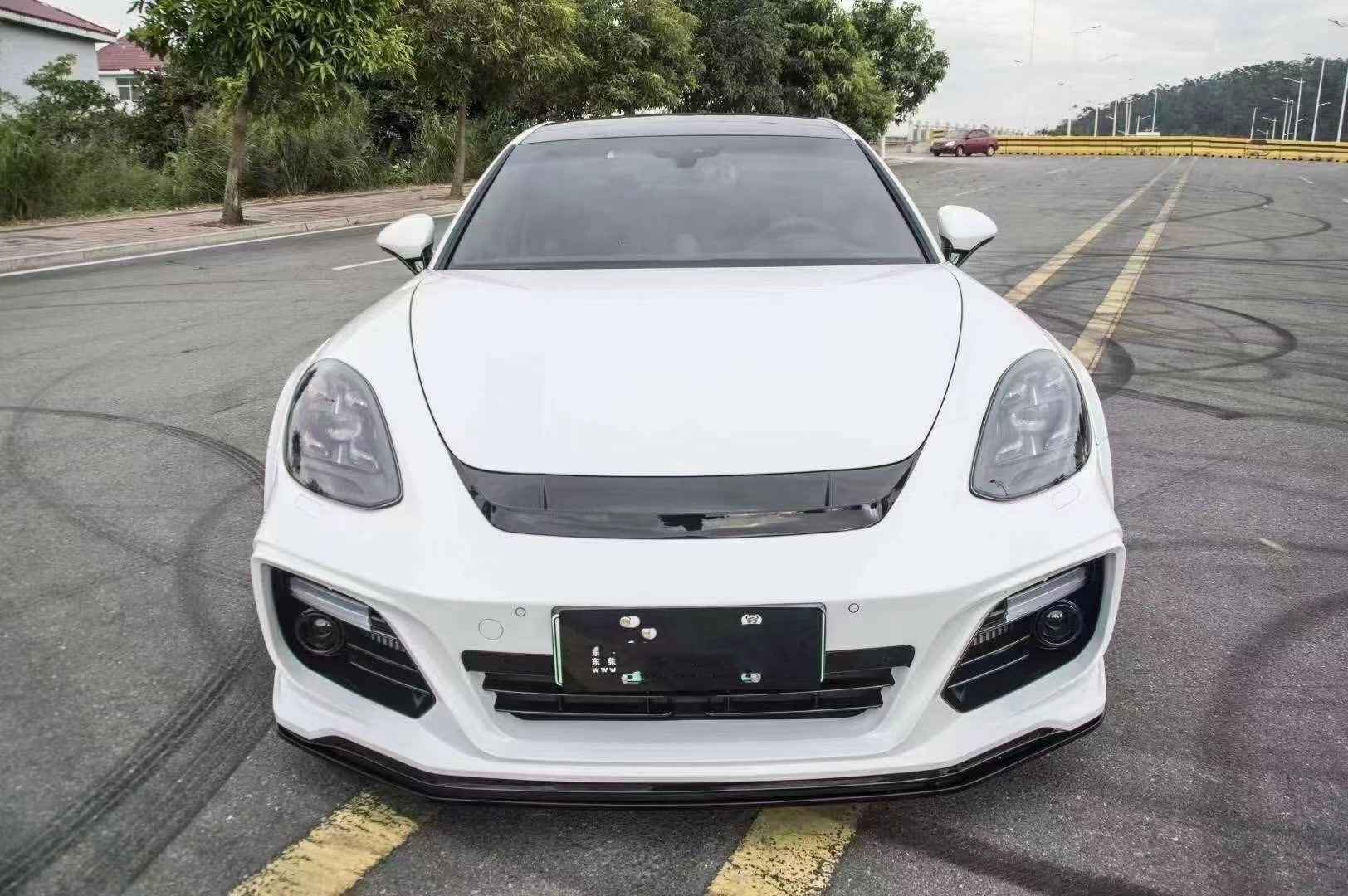 For TechArt Style Body Kit for porsche Paramera 971 Body Kit Wide Body Front and Rear Bumpers