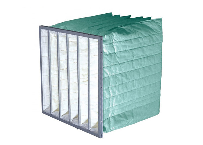 Non Woven Media Pocket Air Filter 5-8KG For AHU Ventilation System