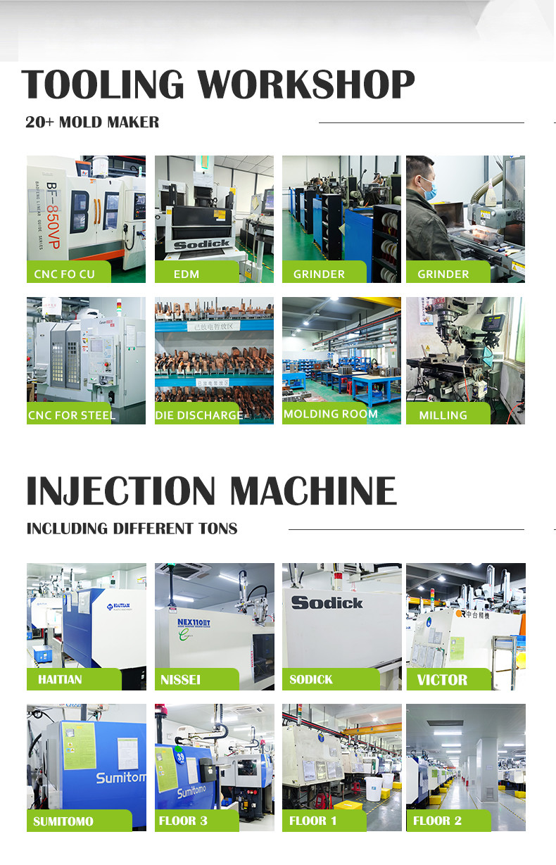 Pre-Placed Insert Injection Molding Toolings Manufacturing Non-Standard Part Customization