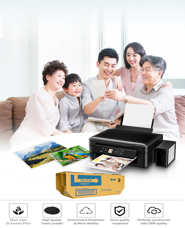 TK -3100 Original Kyocera Ecosys Toner Cartridge for FS 2100 Printer Ecosys