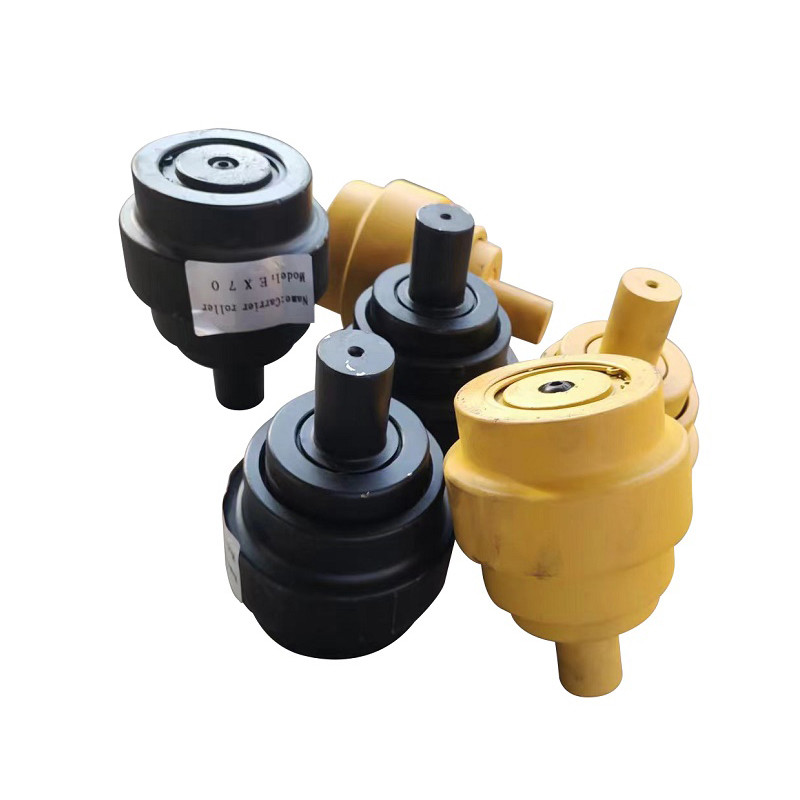 Rubber Alloy Steel Double Track Rollers Assembly Track Bottom Roller E200b Pc200 D6r Ihi Dozer