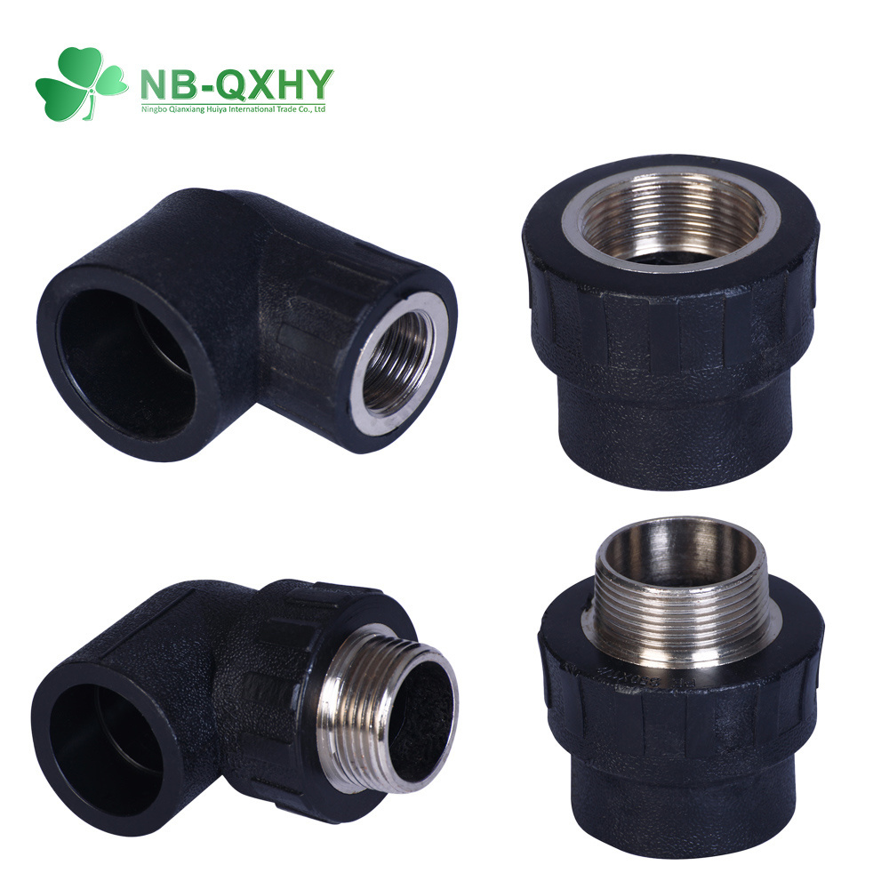 Butt Welded HDPE Fitting 3 Way Equal Tee for Water Supply