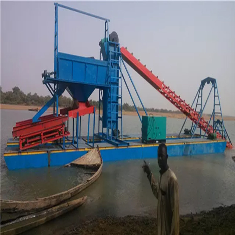 Made in China Gold Dredger with Chain Bucket