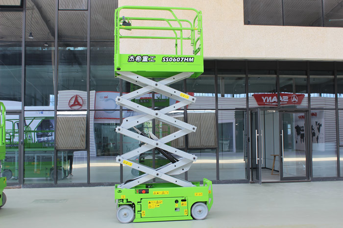SS0607EM Mobile Lift Platform 4m Aeial Working Platform 1.84m Length