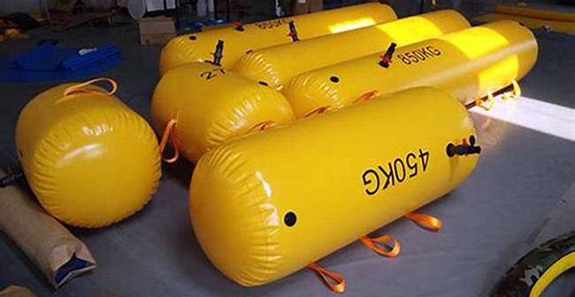 OEM Commercial Lifting Bags , PVC Coating Fabric Parachute Lifting Bags