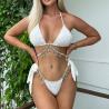 Buy cheap Diamond Rhinestone Swimming Suits Bikini Two Piece Swim Suit Five Pointed Star from wholesalers