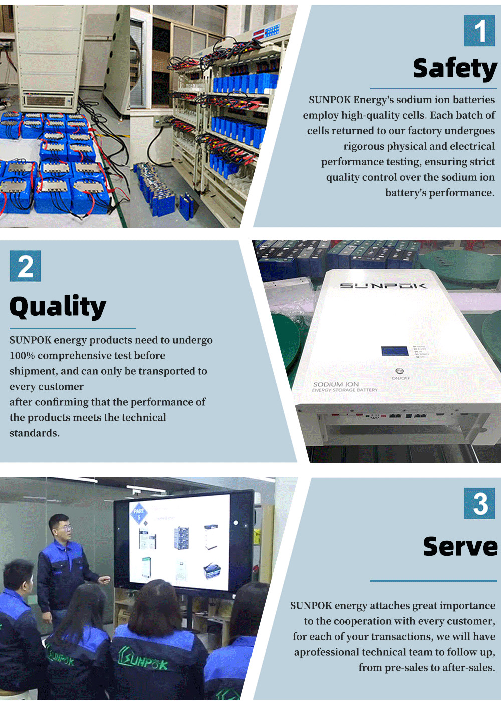 Oem 48v 300ah 400ah Powerwall Sodium Ion Lifepo4 Battery For Home Solar System