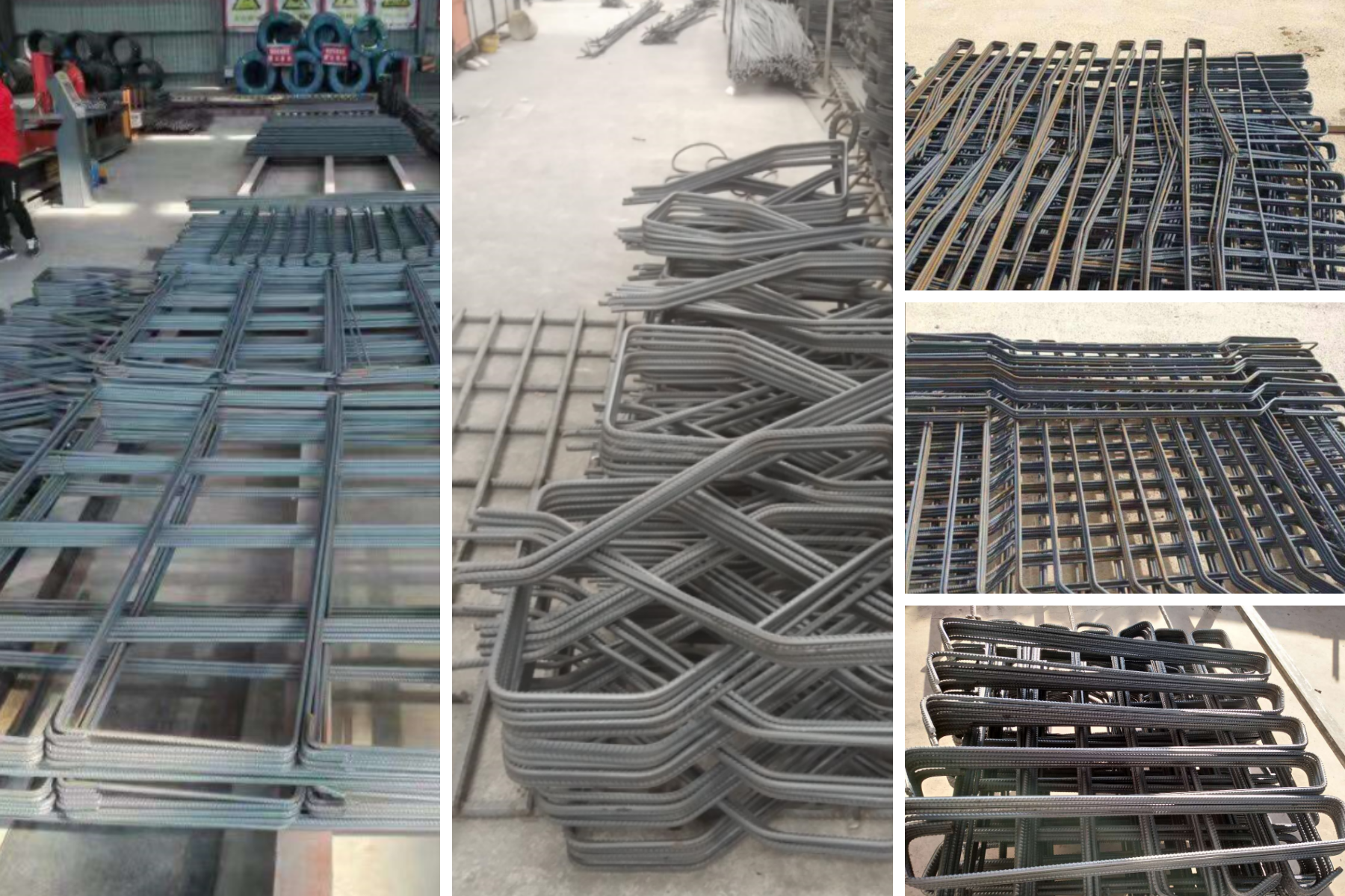 CNC Vertical 40mm Rebar Hoop Bending Machine 12m*2m*1.7m