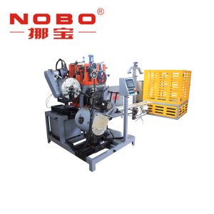 Servo Motor 4.5kw Automatic Coiler Machine Bonell Spring Type NOBO-FS-65