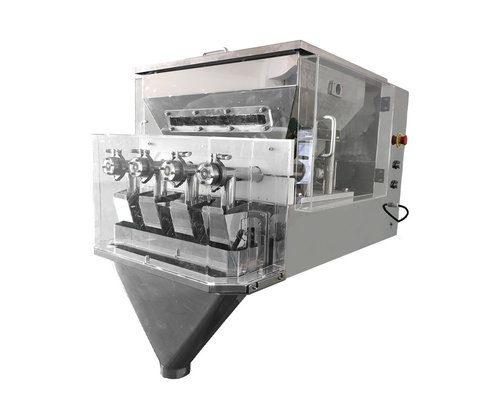 Double Head Linear Weigher Stainless Steel 304 Combination Packing For Small Granule