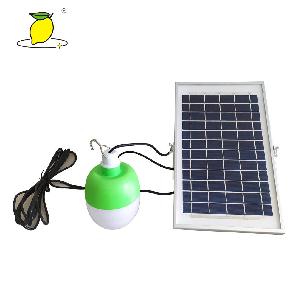 Bright Solar Rechargeable Light / Emergency LED Bulb With Power Bank Function