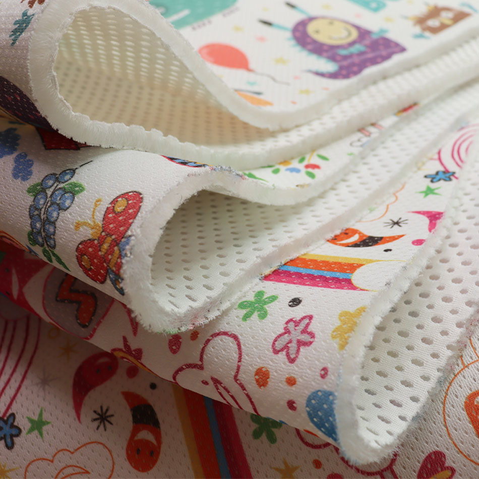 Baby Design 6mm 3D Spacer Mesh 600GSM Breathable Air Mesh For Bag