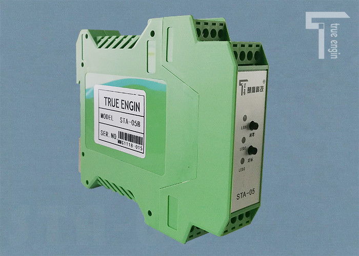 Analog Signal Tension Amplifier DC24V With Two Load Sensors High Precision Tension Transducer