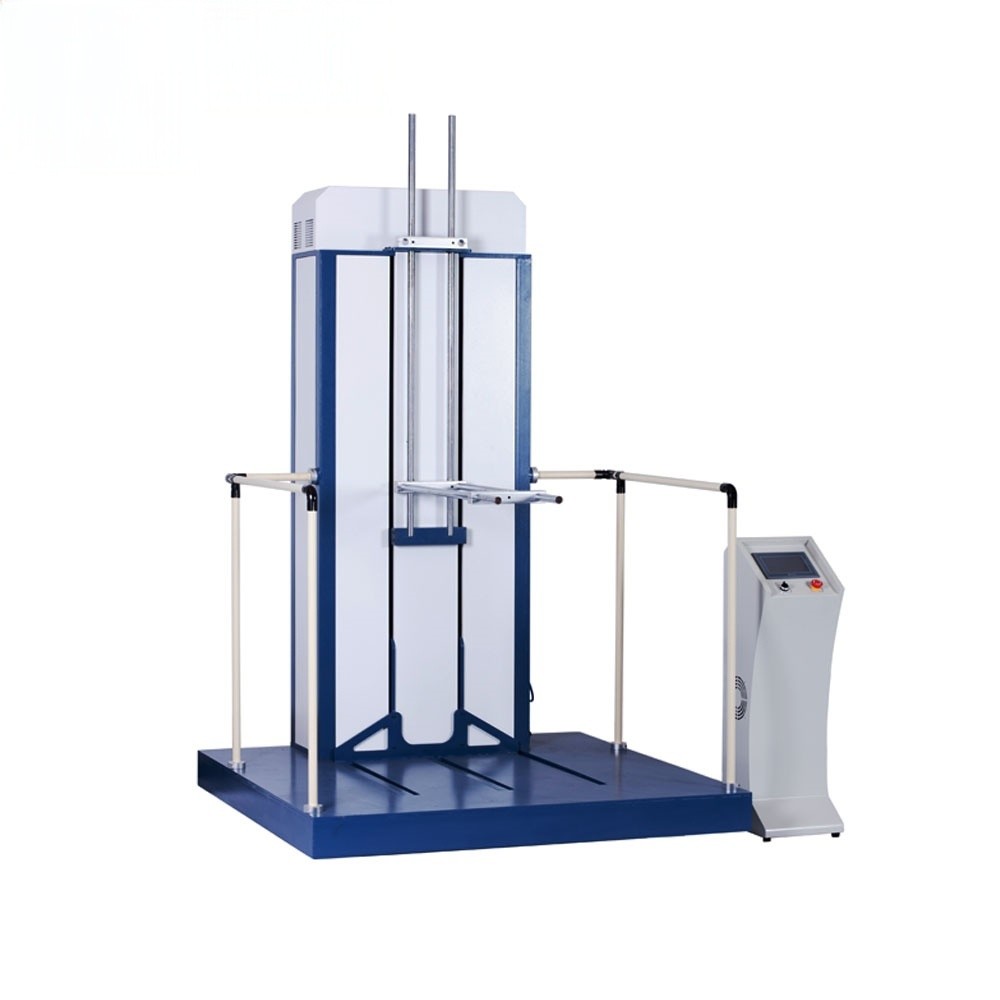 Lab Free Fall Drop Tester Starting From Zero Height Range To 1.5M Drop Range