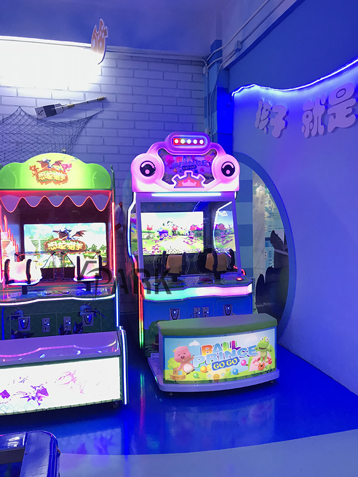 Ball Prince Lottery Arcade Kids Shooting Game Machine 3D Effect 500W