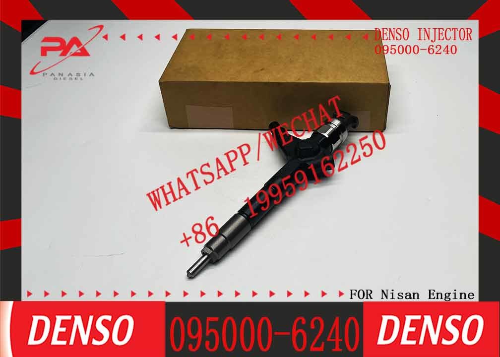 Good price common rail injector 095000-6240 095000-6243 fuel injector for NISSAN 16600-VM00A 16600-VM00D 16600-MB40E 166