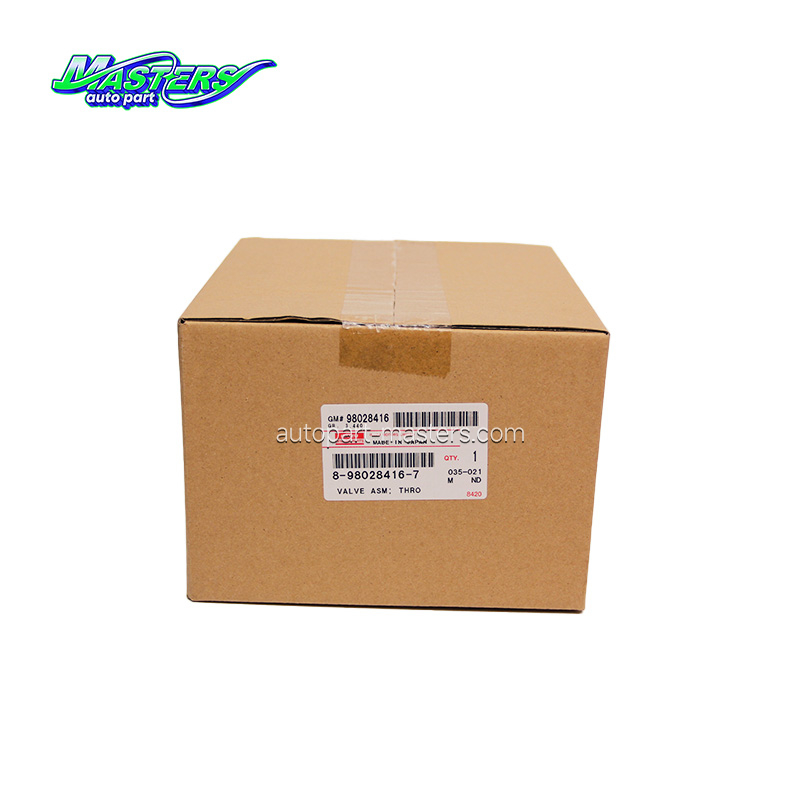 Masters 8-98028416-7 Throttle Valve Assembly 8980284167 For ISUZU NPR