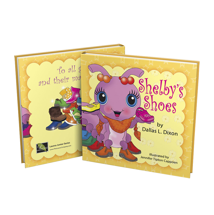 450gsm Cardboard Material Kids Book Printing Hard Cover Eco Friendly