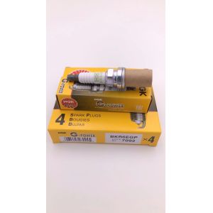 Bujia Original BKR6EGP 7092 Spark Plug for German Auto Engine Long Life New