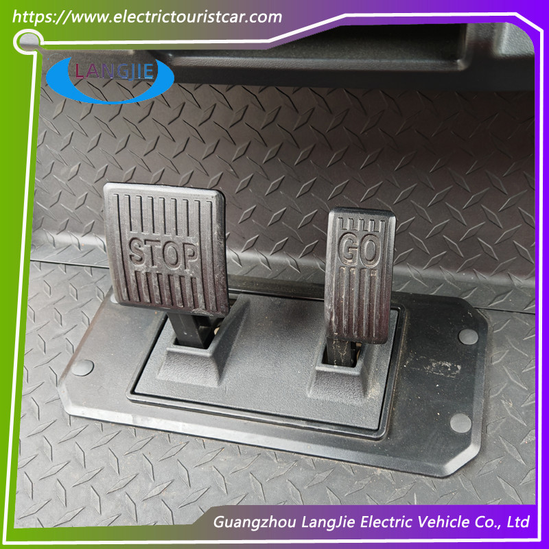 4 Seats 4 Wheel Electric Golf Cart AC Tourist Car Hire For City Walking Street