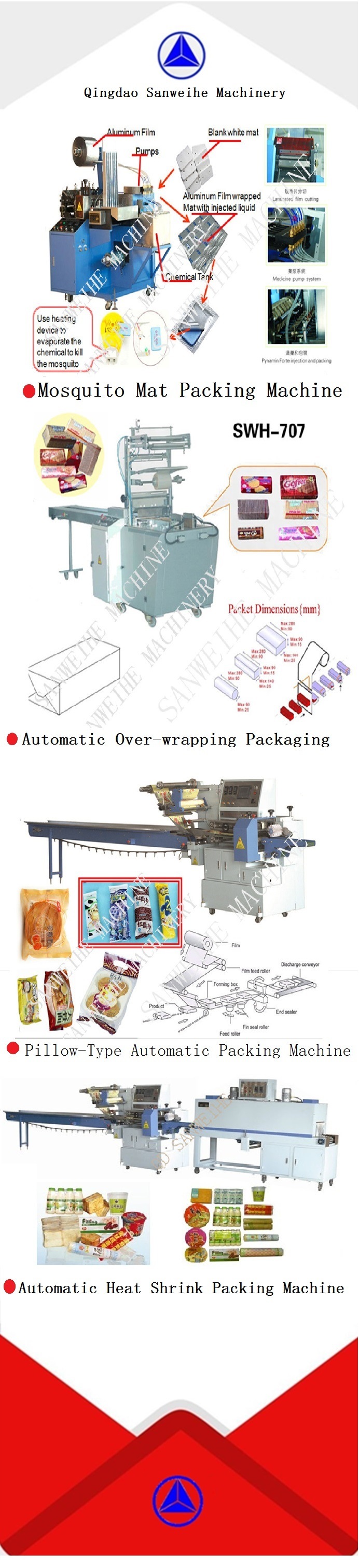Cotton Swab Automatic Heat Shrink Packaging Machine