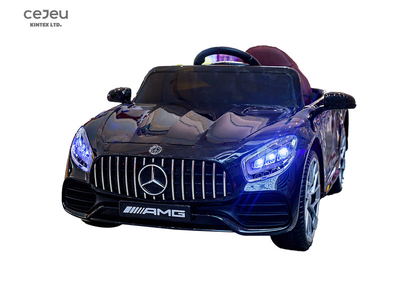 Kids 6V4AH Remote Control Electric Car With LED Lights And Music
