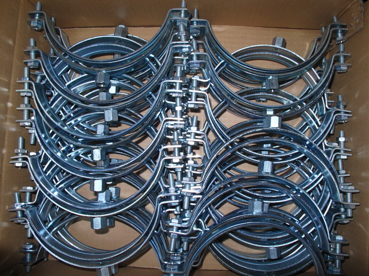 Spring Loaded Pipe Clamps Ring Insulator Hanger Strut