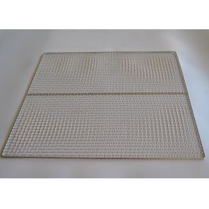 Custom Size SS304 SS316 Wire Mesh Baking Tray For Meat Roasting