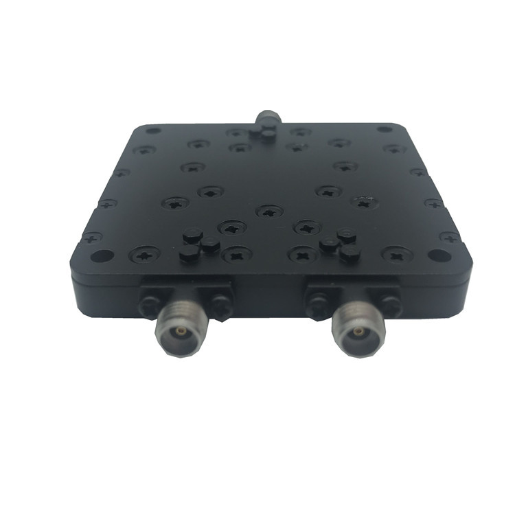 Low Pim Black 2 Way Power Divider In Microwave Rohs Compliant 190*113*54mm