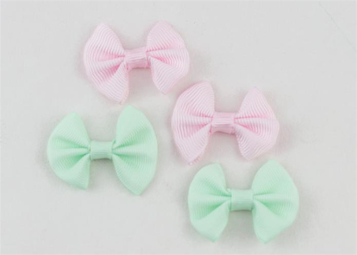Handmade Christmas Ribbon Bows For Gifts , Pretty Ribbon Bows