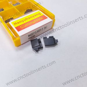 CNC Special Groove Milling Series, PVD Coating HYB208, Model W4007, suitable for difficult-to-machine materials except high-temperature alloys