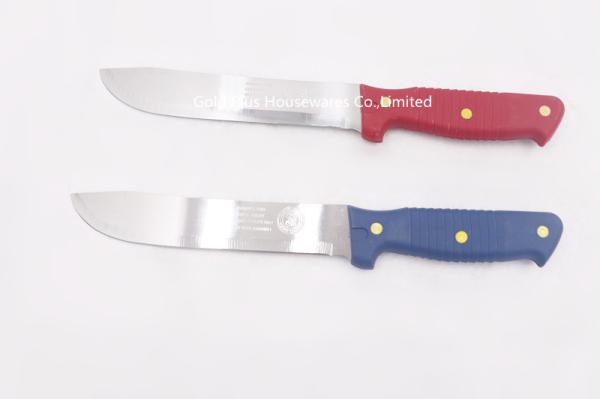 Tableknife kithen supplier stainless steel butcher knife manufacturer forging