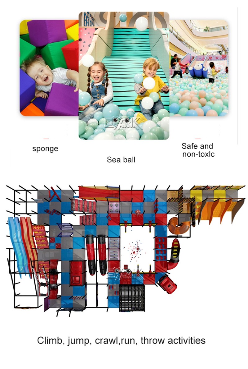 Kids Entertainment Equipment Indoor Fun Park Kids Playground Equipment