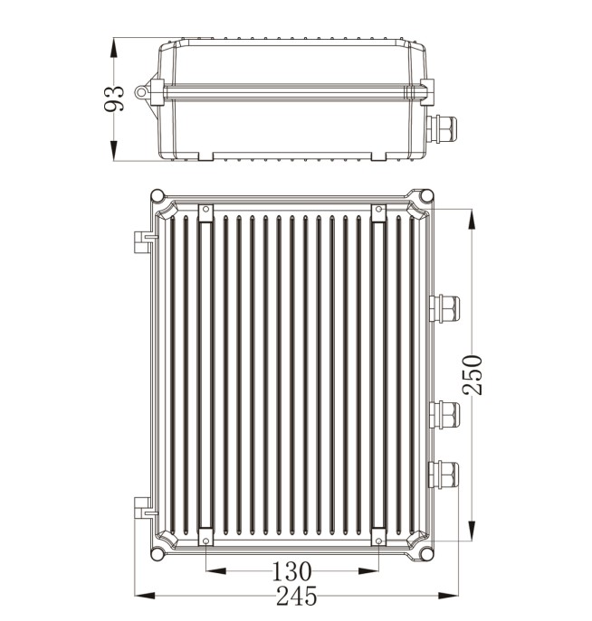 AC120V Low Intensity Aviation Obstruction Light Controller