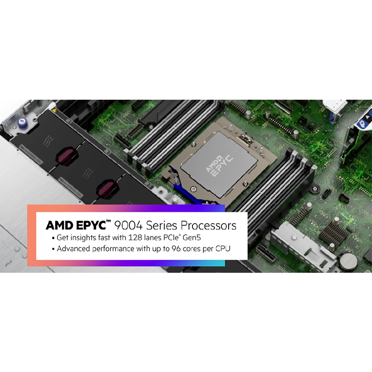 HPE DL345 Gen11 Rack Server AMD EPYC 9124 Processor NO HDD/NO SSD Included in Package