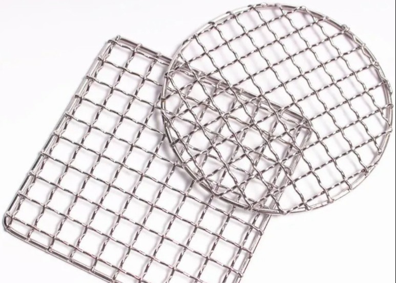 Food Grade 304 Stainless Steel Grill Mesh High Temerature Resistance