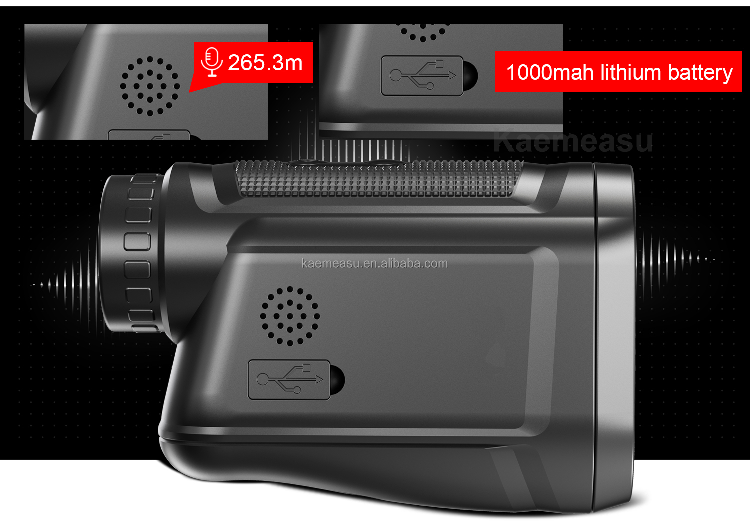 Touch Screen Digital Golf Laser Rangefinder hunting telescope finder laser distance meter