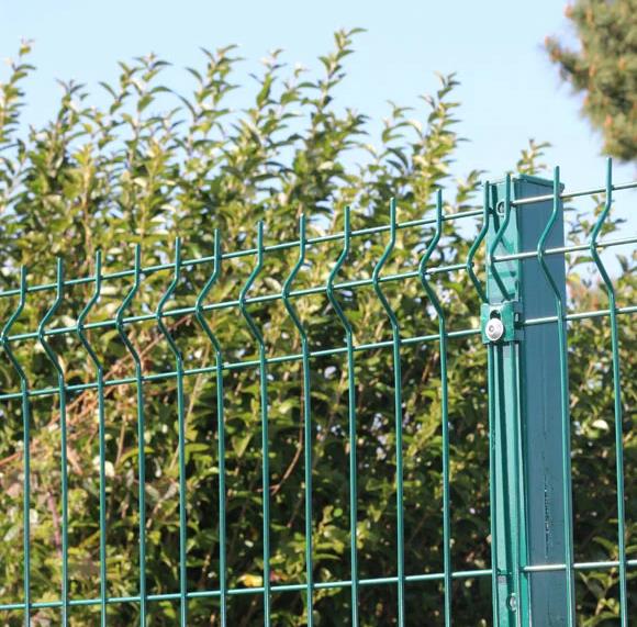 curved mesh fence panels