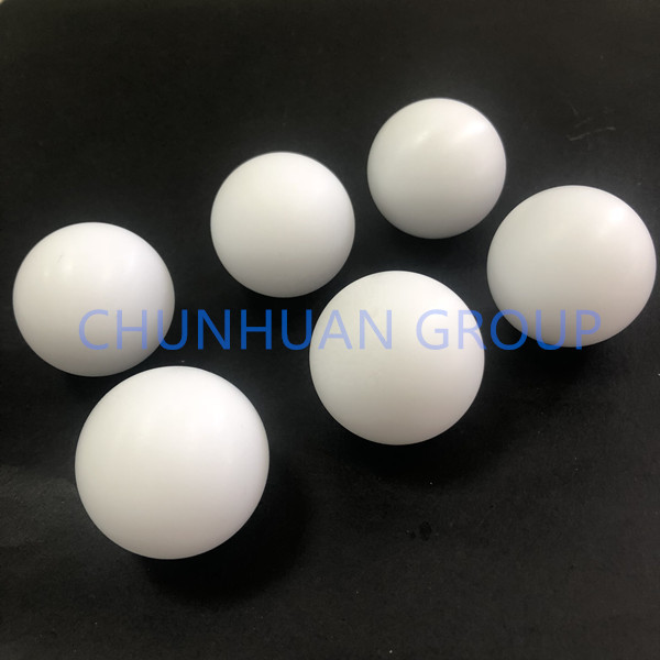 Plastic White Solid Polytetrafluoroethylene 100mm PTFE Ball
