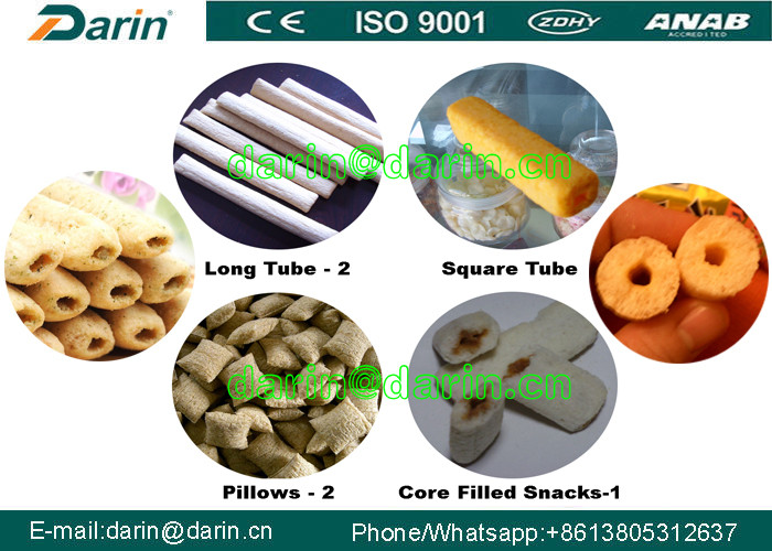 CE Approved 500kg/hr Corn puffed rice making machine Continuous and automatic